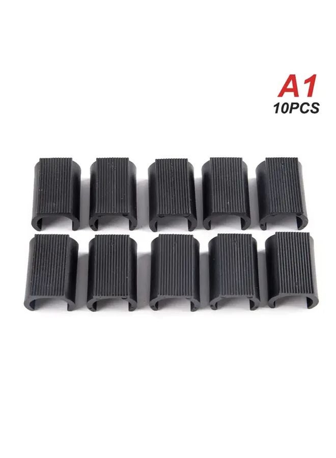 Model A2 Heavy Duty U Shaped Chair Leg Pads Non Slip Tube Caps Anti Tilt Damper Floor Protectors - Image 1